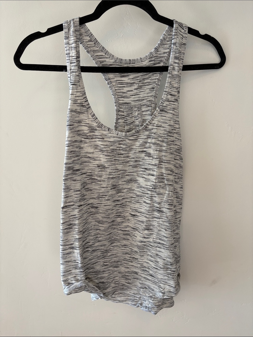 Women’s Marled lululemon Racerback Tank Top - Gray/White